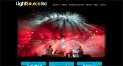 Desktop Screenshot of lightsourceinc.com